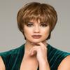 Enchant Short Shag Wig Color RL8/29SS SHADED HAZELNUT - Raquel Welch Wigs Tru2Life Heat Friendly Synthetic Women's Classic Cut Straight or Touseled Curls view 3
