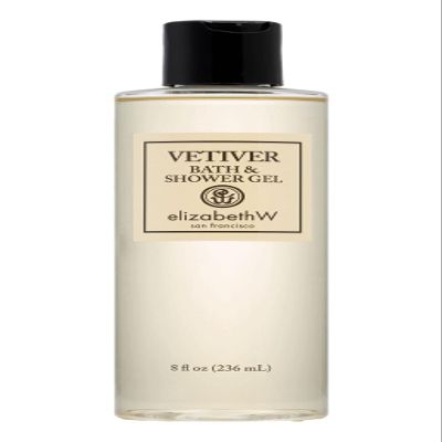 Elizabeth W Shower Gel, Vetiver (8oz)