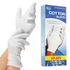 CARA Moisturizing Eczema Cotton Gloves, Small, 6 Pair view 1