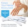 CARA Moisturizing Eczema Cotton Gloves, Medium, 6 Pair view 3