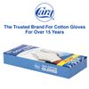 CARA Moisturizing Eczema Cotton Gloves, Large, 6 Pair view 2