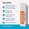 FixMySkin 1% Hydrocortisone Healing Lip Balm, Vanilla  Soothes Dry, Cracked & Irritated Lips, Relieves Chapped Lips, Cold Sores & Eczema, Dermatologist Developed, Travel-Friendly Tube, 0.15 oz view 3