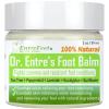 Dr. Entre's Foot Balm: Tea Tree Oil & Shea Butter Based - Organic Treatment Cream for Athletes Foot, Dry Feet, Cracked Heels, Itching, and Odor - Foot Care E-Book Included view 1