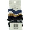 Scunci Effortless Beauty Mini Scrunchies No-damage Assorted Denim-Colors Elastics 8 Count, Ponytailers view 2