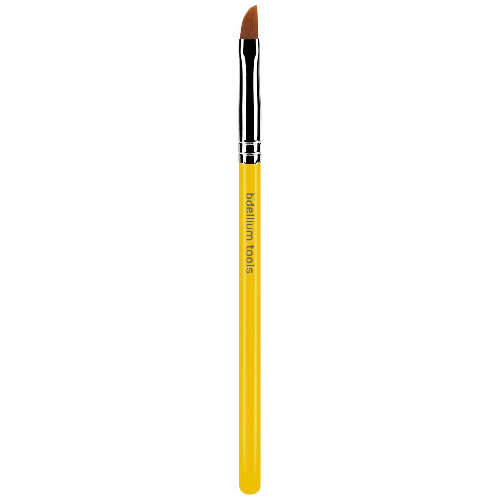 Bdellium Tools Professional Makeup Brush - Studio Series 548 Dagger Lip - With Soft Synthetic Fibers, For Precise Lip Definition (Yellow, 1pc)