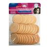 25 Pc Cosmetic Sponge Round Pads Beauty Foam Make Up Applicator Foundation Blend view 3