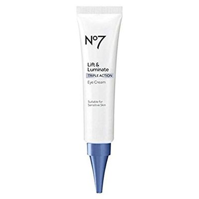 Boots No7 Lift Luminate Triple Action Eye Cream 0.5 Ounce