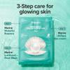 JMsolution Marine Luminous Pearl Deep Moisture 3 Step Skin Care Face Mask - Korean Skincare Facial Mask - boosting Brightening Moisturizing-10 Sheets for Dry Skin view 4