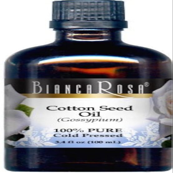 Cotton Seed Oil - 100% Pure, Cold Pressed (3.40 fl oz, ZIN: 429079)