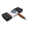 Chrome Metal Natural Wood Handle 5 Blade Cartridge Razor With Free Razor Holder (Beech Wood) view 2