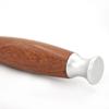 Chrome Metal Natural Wood Handle 5 Blade Cartridge Razor With Free Razor Holder (Beech Wood) view 4