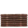 100% Cotton Salon, Hair Drying Towels - Soft and high Absorbent - 16 x 27 inches - 12 - Pack (Salon Towel - Set of 12, Brown) view 1
