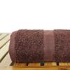 100% Cotton Salon, Hair Drying Towels - Soft and high Absorbent - 16 x 27 inches - 12 - Pack (Salon Towel - Set of 12, Brown) view 4