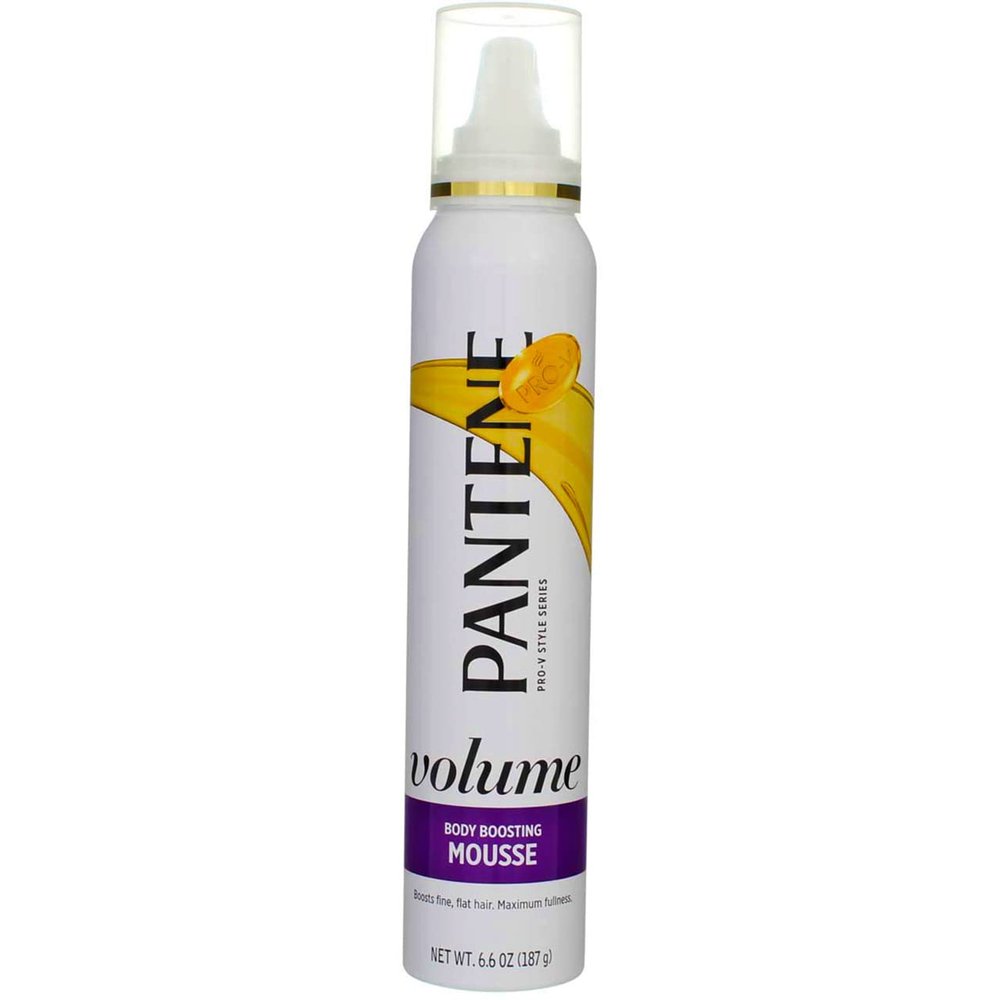 Pantene Volume Body Boosting Mousse, 6.6 oz (Pack of 5)