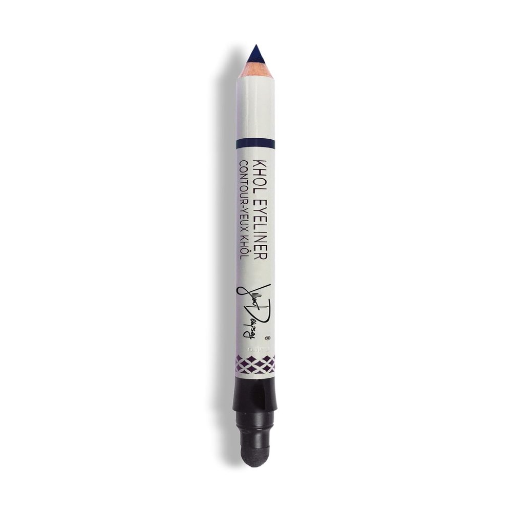 Jillian Dempsey Khol Eyeliner: Clean, Waterproof Eyeliner Pencil with Built-In Smudger for Effortless Blending Rich Pigment, Cruelty-Free, Black Sapphire