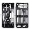 Nail Clippers Set Fingernail and Toenail Clipper Cutters Men's Accessories,Manicure Pedicure Kit Professional Grooming Kits,Nail Care Tools with Travel Case Gifts for Men Women view 1