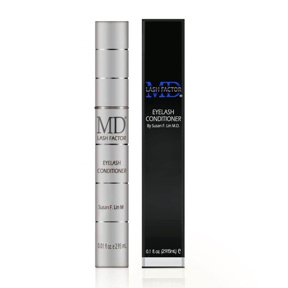 MD Lash Factor Eyelash Conditioner  0.1 fl oz, 3-Month Supply  Daily Lash Serum with Peptides and Biotin for Thicker Lashes