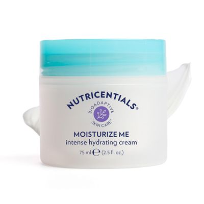 Nu Skin Moisturize Me Intense Hydrate Cream 2.5 fl oz - Nighttime Restoration with Bioadaptive Botanicals, Aloe, Pistachio Nut Oil, and Vitamin E - Wake Up to Refreshed, Soft, Smooth Skin