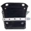 Kissaki Snow Leopard Style Genuine Leather Hair Scissors Holster Hairstylists Cosmetologist Tool Pouch view 3