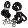 Kissaki Snow Leopard Style Genuine Leather Hair Scissors Holster Hairstylists Cosmetologist Tool Pouch view 4