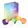 Aboss 6 Bath Bombs of 4oz Gift Set Bubble Bath Salt Organic Natural Botanical Lush Essential Oil Handmade Bathtub Spa Fizzes Aromatherapy Moisturizing Relaxing view 1