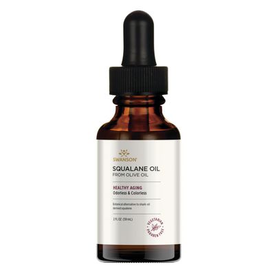 Swanson Vegetarian Squalane Oil 2 fl Ounce (59 ml) Liquid