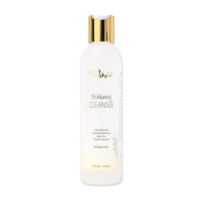 Deluvia Exfoliating Face Wash, Hydrating Face Cleanser & Gentle Exfoliating Face Scrub, Exfoliate for Face, Face Exfoliating Scrub, Facial Scrub for Men & Women, Facewash Cleaner & Face Exfoliant.