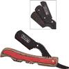 Black & Dotted Straight Cut Throat Shaving Razor Wooden Barber Hair Salon view 1