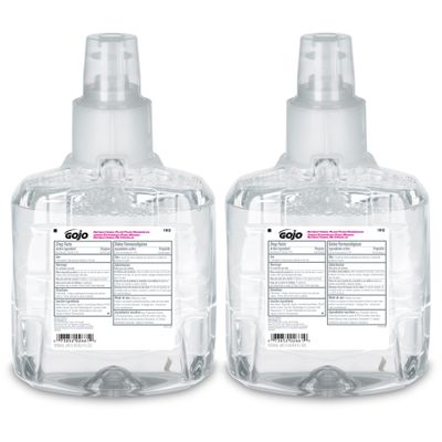 GOJO LTX-12 Antibacterial Foam Soap Refill Plum Scent, 2ct x 1200mL-1912-02