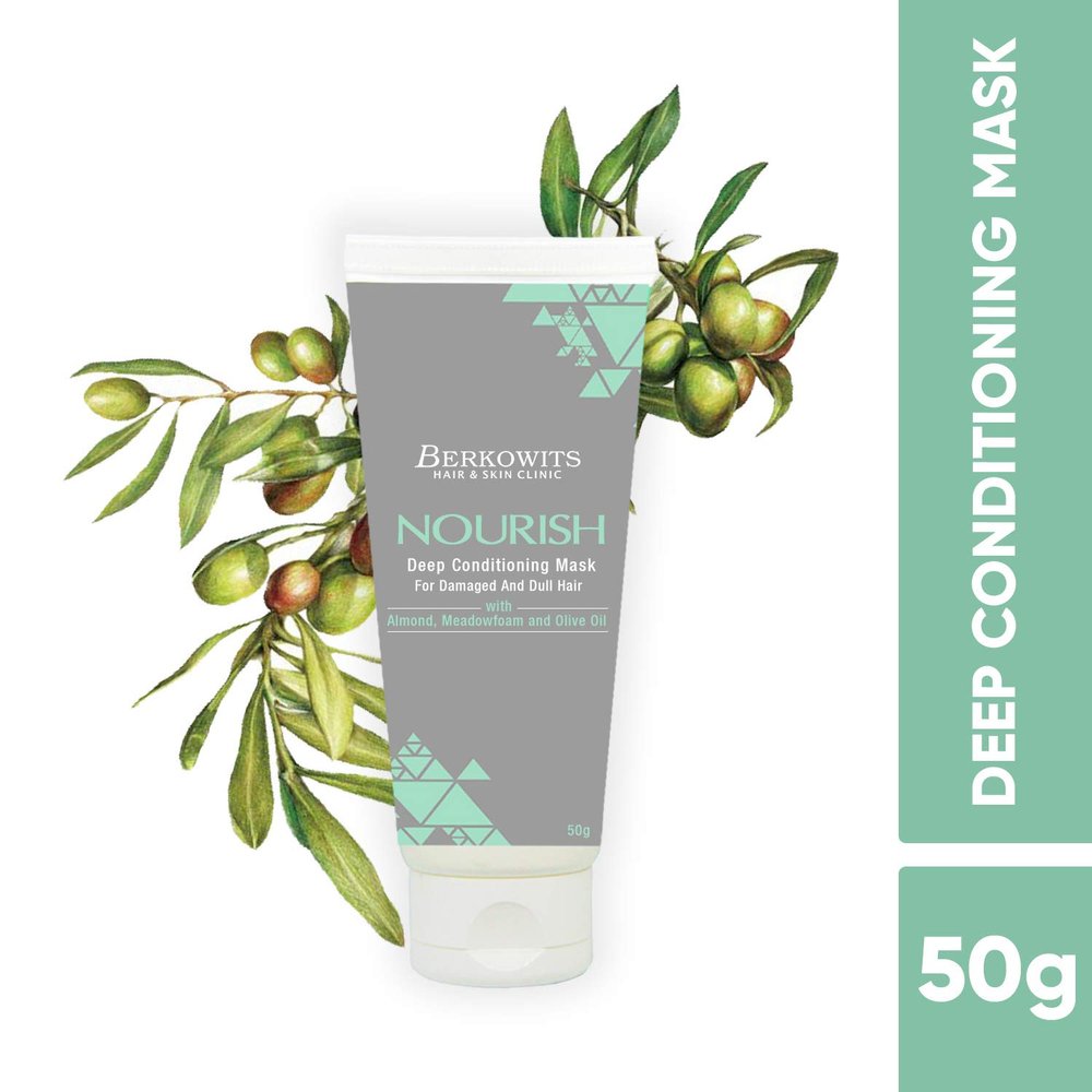 Nourish Deep Conditioning Hair Mask - Hair Mask For Dry and Damaged Hair, Hair Masque for Dry and Frizzy Hair
