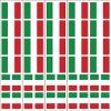 Italian Flag Temporary Tattoos, Italy Party Favors view 1
