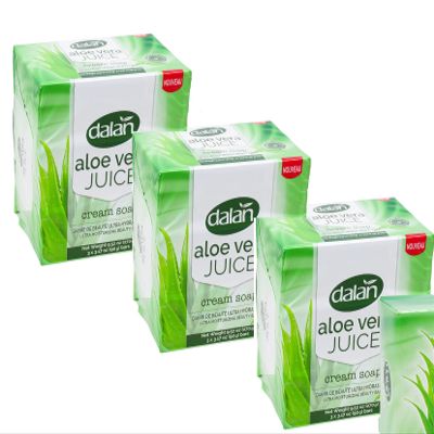Aloe Vera Cream Soap (3-pack) Dalan