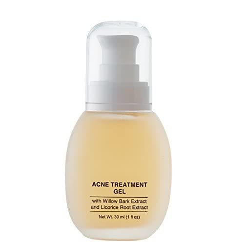 Acne Treatment Gel with Willow Bark, Tumeric Root, & Licorice Root