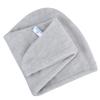 HOPESHINE Women's Soft Shower Hair Towel Twist Hair Turban Wrap Drying Cap Great Gift for Women (Grey 3-Pack) view 2