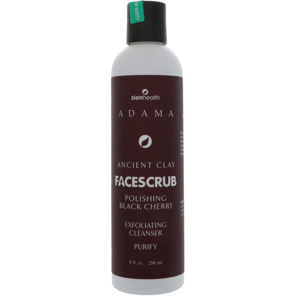 Adama Facescrub Black Cherry Zion Health 8 fl oz Liquid