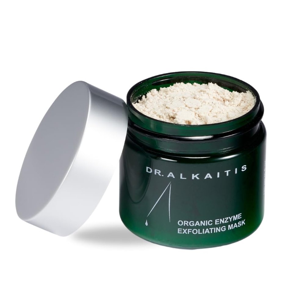 DR. ALKAITIS Organic Enzyme Exfoliating Mask - Organic Fruit Enzyme Bio-Peel with Maqui Berry - gentle exfoliation for radiant skin (30g/1.05oz)