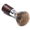 Parker 3-Band Pure Badger Shaving Brush with Stand  Long Loft Bristles for Generating a Rich Lather, Ergonomic Walnut Handle with Chrome Accents, Handmade Wet Shaving Brush | Iconic Brand view 2