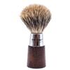 Parker 3-Band Pure Badger Shaving Brush with Stand  Long Loft Bristles for Generating a Rich Lather, Ergonomic Walnut Handle with Chrome Accents, Handmade Wet Shaving Brush | Iconic Brand view 4