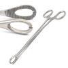DDP BODY PIERCING SPONGE FORCEPS SLOTTED 7" STAINLESS STEEL PROFESSIONAL SEPTUM EAR NIPPLE BELLY NOSE TONGUE LIP NAVEL EYEBROW view 1