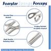 DDP BODY PIERCING SPONGE FORCEPS SLOTTED 7" STAINLESS STEEL PROFESSIONAL SEPTUM EAR NIPPLE BELLY NOSE TONGUE LIP NAVEL EYEBROW view 4