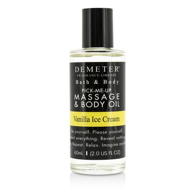 Demeter Vanilla Ice Cream Massage & Body Oil 60ml/2oz
