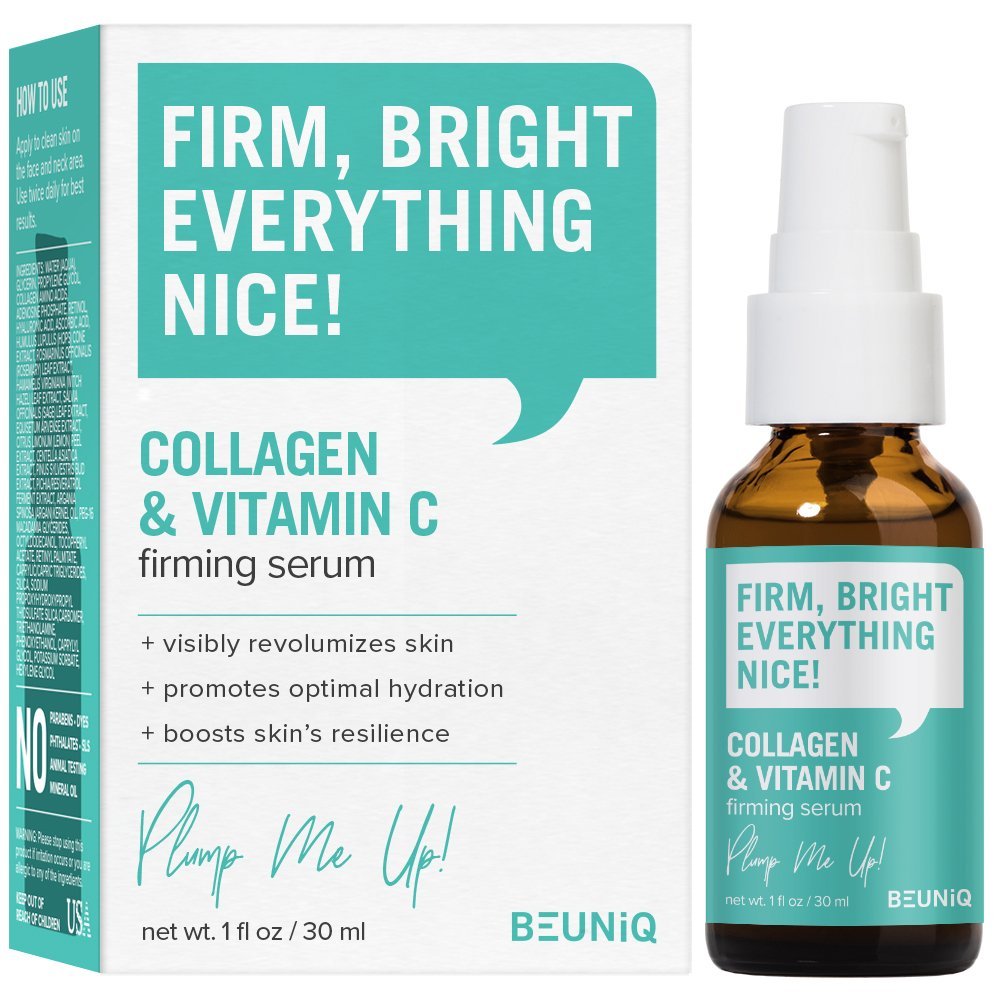 BeUniq Collagen & Vitamin C Firming Serum 1oz / 30ml