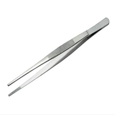 8" SERRATED THUMB TWEEZER (Pack Of 4)