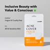 AVARELLE Acne Patches XL, Acne Cover Patch Large | Pimple Patches for Face Cheek & Nose (8 Count) | Large Hydrocolloid Acne Treatment with Tea Tree, Calendula, & Cica view 4