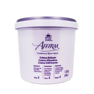 Avlon Affirm Creme Relaxer - 4 lb - Control : Resistant (Time Release Sodium Hydroxide)