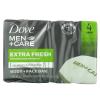 Dove Men + Care Body & Face Bar, Extra Fresh 4 ea view 2