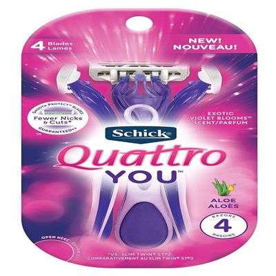 Schick Quattro You Womens Razor Vio