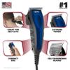 Wahl USA Self Cut Compact Corded Clipper Personal Haircutting Kit with Adjustable Taper Lever, and 12 Hair Clipper Guards for Clipping, Trimming & Personal Grooming  Model 79467 view 2