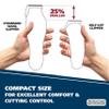 Wahl USA Self Cut Compact Corded Clipper Personal Haircutting Kit with Adjustable Taper Lever, and 12 Hair Clipper Guards for Clipping, Trimming & Personal Grooming  Model 79467 view 4