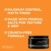 Redken Brews Texture Pomade For Men For All Hair Types - Maximum Strong Hold, Natural Matte and Low Shine Finish With No Crunch Styling and Sculpting view 2
